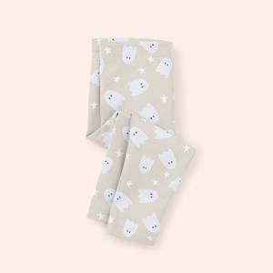 Ghost Halloween Pantalon décontracté pour enfants Leggings grande taille pour petites filles pour le printemps et l'automne Vêtements pour les célébrations d'Halloween - Product Image 4