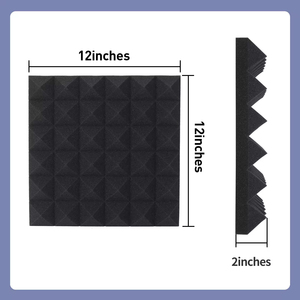 Auslet giá bán buôn cách âm tường Bảng điều chỉnh bán hàng trực tiếp giá cả hợp lý Acoustic Bảng điều chỉnh bọt - Product Image 2