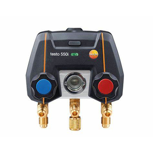 Gold Seller New Testo 550i Smart Kit - App-controlled Digital Manifold with Wireless <b>Clamp</b> Temperature Probes (NTC) - Product Image 3