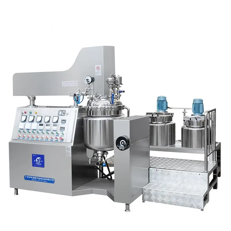Hot sale ointment laboratory vacuum homogenizer mixer 50l vacuum mixer homogenizer