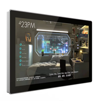 PC industriel tout-en-un sans ventilateur EVUC 15,6 pouces, écran tactile capacitif 10 points, Intel I3/I5/I7, FHD 1920x1080, 4/8 Go de RAM, 128 Go