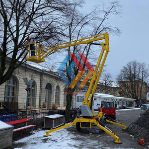 Fabrieksprijs 8-20M Aanhangwagen Gemonteerde Manlift Telescopische Boom Lift - Product Image 3