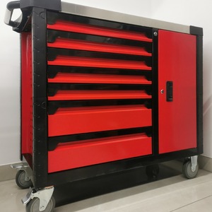 Armoire à outils mobile multifonctionnelle extra large et extra large, robuste, <span class=keywords><strong>pour</strong></span> réparation <span class=keywords><strong>automobile</strong></span>, épaissie, livraison directe d'usine - Product Image 3