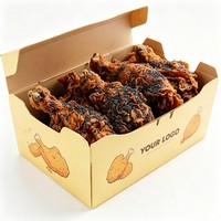 Boîte à emporter personnalisée de qualité alimentaire pour hot-dogs, hamburgers, poulet frit, boîte à emporter biodégradable pour la restauration rapide, boîte à emporter pour collations