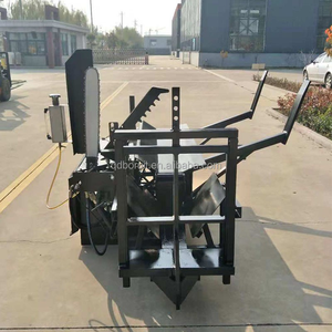 Accesorio de procesador de leña BRT 30T Skid Steer Max 17,7 "Corte 25" Motosierra Cuña de 4 vías/6 vías para maquinaria forestal pequeña - Product Image 5