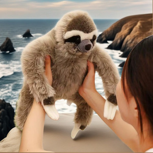Stock Cross-border Simulation <strong>Sloth</strong> Plush <strong>Toy</strong> Cute Lightning <strong>Sloth</strong> Doll Large Size PP Cotton Super Soft Birthday Gift Wholesale - Product Image 3