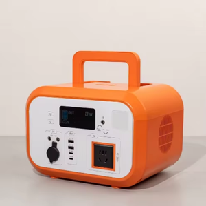 Panjixin แผงโซลาร์ LiFePO4แบบพกพา600W, อินเวอร์เตอร์เพียวไซน์เวฟอินเวอร์เตอร์ MPPT คอนโทรลเลอร์ Type C สำหรับรถยนต์ใช้งานกลางแจ้ง - Product Image 1