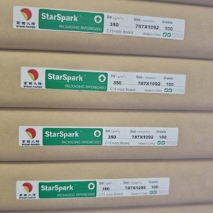 Cao số lượng lớn foiding hộp Hội Đồng Quản trị 70*100cm 190g 250gsm 320g 350GSM tấm kích thước 65*92cm tờ đóng gói fbb giấy - Product Image 3