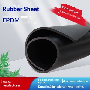 Lámina de caucho natural de <span class=keywords><strong>neopreno</strong></span> EPDM personalizable, resistente al envejecimiento, aislante, resistente a ácidos y álcalis, de 3 mm, fabricada en China - Product Image 5