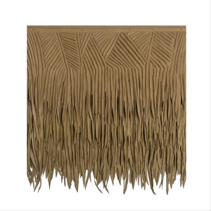 Palmblatt Synthetische Reetdachziegel Maschinell Hergestellt 100cm Länge Feuerfest UV-Beständig Wasserdicht 5 Jahre Garantie für Außenbereich - Product Image 1