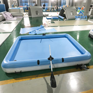 Plateforme flottante gonflable commerciale à double paroi en tissu, portable, multi-usages pour la baignade et le <span class=keywords><strong>bain</strong></span> <span class=keywords><strong>de</strong></span> <span class=keywords><strong>soleil</strong></span> - Product Image 4