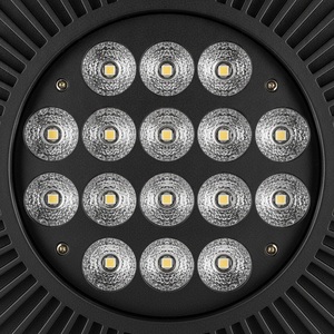 ไฟพาร์ LED สำหรับงานแต่งงานกลางแจ้ง IP65 18x12W RGBWA+UV 6-in-1 พร้อมแผงควบคุมแบบสัมผัสและรีโมท IR สำหรับสถานที่จัดงานในสวน - Product Image 4