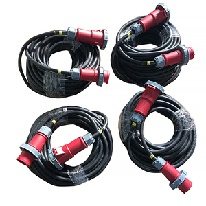 Câble en caoutchouc flexible 5x6mm avec prise étanche Cee 32a Ip67 Câble d'alimentation - Product Image 2