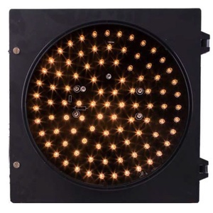 200mm Led Signal <span class=keywords><strong>Ampoule</strong></span> Jaune Noir Logement 5000mcd 220vac Lvd Puce <span class=keywords><strong>de</strong></span> Haut Niveau Ip65 Contrôleur pour Moteur - Product Image 3