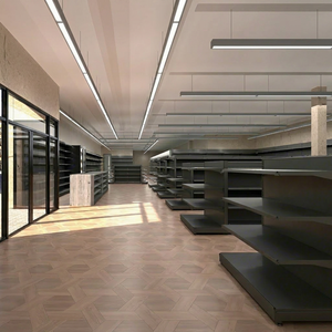 Diseño de Diseño de Interiores de Supermercado en 3D, Renderizado Profesional de Interiores de Tiendas - Product Image 1