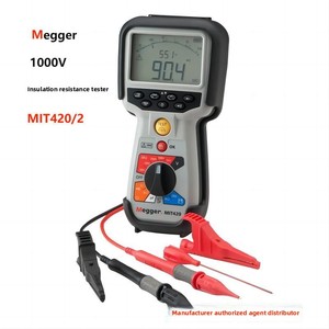 เครื่องวัดความต้านทานฉนวนกันความร้อนสำหรับ Megger Mit420/2 1000V สำหรับเครื่องมือวัดและวิเคราะห์ - Product Image 3