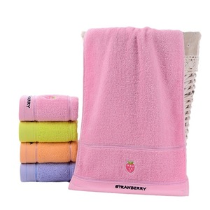 Toalla infantil Kim Ryan de 25x50 cm, toalla facial suave bordada de algodón puro para bebés - Product Image 5