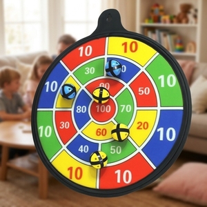 Juego de Dardos para Niños, Juego de Dardos Apto para Niños, OEM, Ecológico y Seguro, Tablero de Dardos Magnético de 16 Pulgadas - Product Image 1