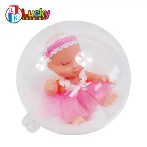 Gift Craft Surprise Mini Small Sleep Baby Newborn Doll with Ball