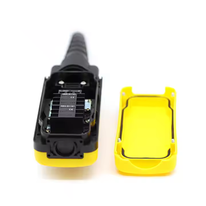 Xac Mặt dây chuyền trạm kiểm soát loạt XAC-A2913 Chất lượng cao Bạc liên lạc đôi tốc độ hai nút + Nút dừng khẩn cấp - Product Image 2