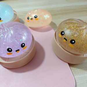 Cute Dumpling <b>Squishy</b> Toy Soft <b>Slow</b> <b>Rising</b> Stress Relief Squeeze Toy Kawaii Bun for Kids Adults Gift - Product Image 6