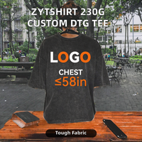 T-shirts amples vintage pour hommes, motif uni, tricotés 100% coton, noirs, décontractés, sérigraphiés, anti-plis, respirants