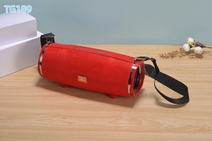 TG189 Haut-parleur sans fil portable étanche pour l'extérieur <span class=keywords><strong>Double</strong></span> vibrateur Film Petit tambour Couverture en tissu Sangle Tissu Mesh Haut-parleur - Product Image 3