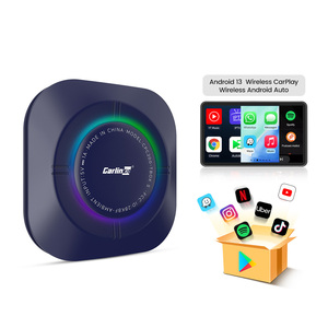 สินค้ามาใหม่ Android 13 Tbox S2P 64GB CarPlay อะแดปเตอร์แอนดรอยด์ไร้สายกล่อง carlinkit กล่องวิดีโอรถยนต์กล่องทีวีสำหรับรถยนต์มากขึ้น YouTube - Product Image 1