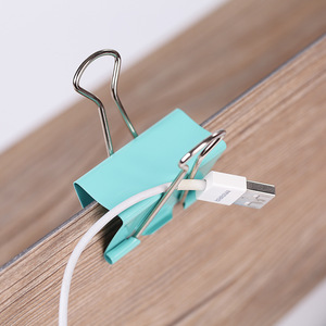 Clips de reliure Comix 41 mm en métal coloré pour usage bureautique B3632 - Product Image 4