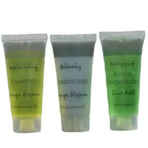 empty transparent squeeze plastic tube cosmetic shampoo conditioner tube container