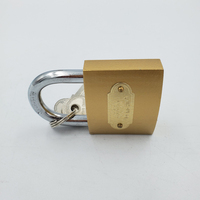 Serrure de sécurité en imitation laiton, 100 pièces, 38mm de diamètre, idéal pour l'exportation