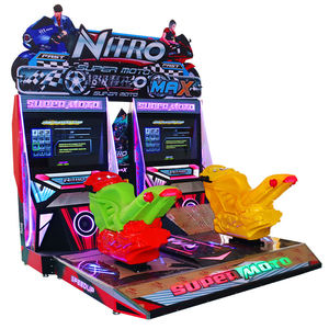 Máquina de Videojuegos Arcade de Carreras de Motos de Lujo, Operada con Monedas, Máquina de Juego de Carreras 4D - Product Image 4