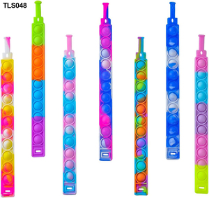Al por mayor <span class=keywords><strong>nueva</strong></span> pulsera antiestrés rompecabezas para aliviar el estrés pulsera deportiva dedo <span class=keywords><strong>burbuja</strong></span> pulsera de silicona juguete para apretar - Product Image 5