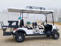 Offre Spéciale Scooter de golf électrique 4x4 livraison rapide mini voiturette de golf électrique 4 places bon marché