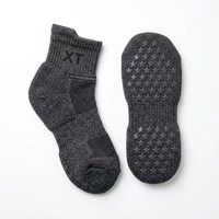 Chaussettes de yoga en bambou écologiques antidérapantes pour Pilates et Barre, avec logo personnalisé, respirantes