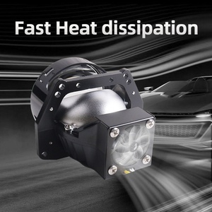 SANVI S5 Bi LED Lens Auto Lights Manufacturer Super Bright 3 Inch 6000K 49W 57W Auto LED Headlamp Lighting Conversion Kits - Product Image 6