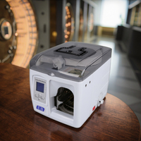 Machine d'emballage de billets de banque en plastique EB JB-211 avec vitesse de bandeage de 2 secondes pour les liasses de devises et le cerclage de l'argent