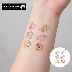 สติกเกอร์สัก<span class=keywords><strong>ลาย</strong></span>ชั่วคราว ปลอดภัย 100% ไม่เป็นพิษ ไม่ก่อให้เกิดอาการแพ้ เป็นมิตรกับสิ่งแวดล้อม กันน้ำ สำหรับเด็ก งานปาร์ตี้ งานอีเว้นท์ ฮาโลวีน - Product Image 2