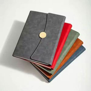 Promote Wholesale Business PU Leather <b>Diaries</b> and Customize LOGO <b>A5</b> Notebooks for Meetings - Product Image 1