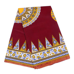 Tessuto 100% con stampa a cera di cotone Nigeria Ankara per abiti Casual <span class=keywords><strong>e</strong></span> abbigliamento di ispirazione africana - Product Image 1