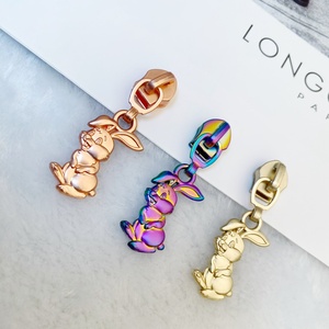 Accessoires pour sacs, tirettes de fermeture éclair personnalisées en métal, tirettes de fermeture éclair personnalisées pour sacs à main - Product Image 3