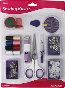 Kit <span class=keywords><strong>de</strong></span> Costura en Blister con <span class=keywords><strong>Agujas</strong></span>, Hilo, <span class=keywords><strong>Enhebrador</strong></span>, Alfiletero y Accesorios <span class=keywords><strong>de</strong></span> Reparación para Viaje - Product Image 5