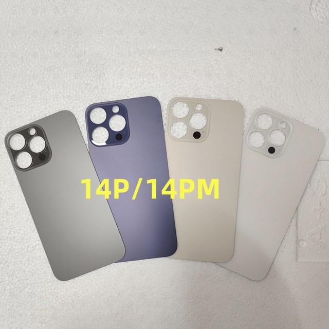 Wholesale Phone Back Glass Replace for iphone 11/12/13/14/15/16/17 Pro Max Rear Battery Back Cover with Logo Phone Repair Panel