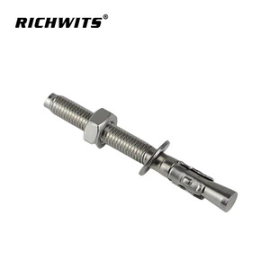 Perno de Expansión Richwits M10 con Cabeza Hexagonal de 12 mm para Escalada en Roca y Uso en Exteriores - Product Image 1