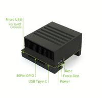 Kit de développement Nvidia Jetson AGX Xavier CLB, carte de calcul embarqué pour l'IA, système d'exploitation Linux, 1,66 kg, 225x210x135 mm