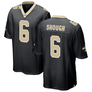 Maillots de football américain personnalisés 2026 noirs New Orleans, uniformes brodés pour jeunes, vêtements de sport avec logos - Product Image 2