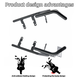 Paraurti motore <span class=keywords><strong>moto</strong></span> di alta qualità per <span class=keywords><strong>HONDA</strong></span> ADV 160 2021-2024 Crash Bar Guard motore caduta protettore accessori telaio - Product Image 3