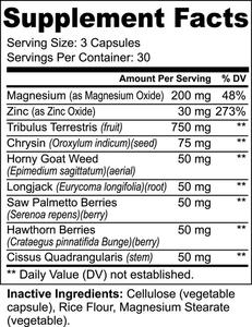 Cápsulas de Mezcla Herbal Natural de <span class=keywords><strong>Tribulus</strong></span> <span class=keywords><strong>Terrestris</strong></span> para Aumentar la Testosterona, Favorecer el Crecimiento Muscular, la Fuerza y la Vitalidad Masculina - Product Image 4