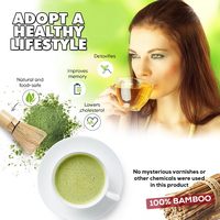 Bol à poudre porte-tamis cuillère traditionnel japonais Chasen agitateur bambou Matcha thé vert Matcha ensemble fouet