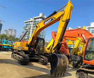 รถขุดไฮดรอลิกแบบตีนตะขาบดีเซล SANY SY215C มือสองจากจีน รถขุด Sany SY215C ราคาถูก มือสองแท้ ขายพร้อมชั่วโมงการใช้งานต่ำ - Product Image 3